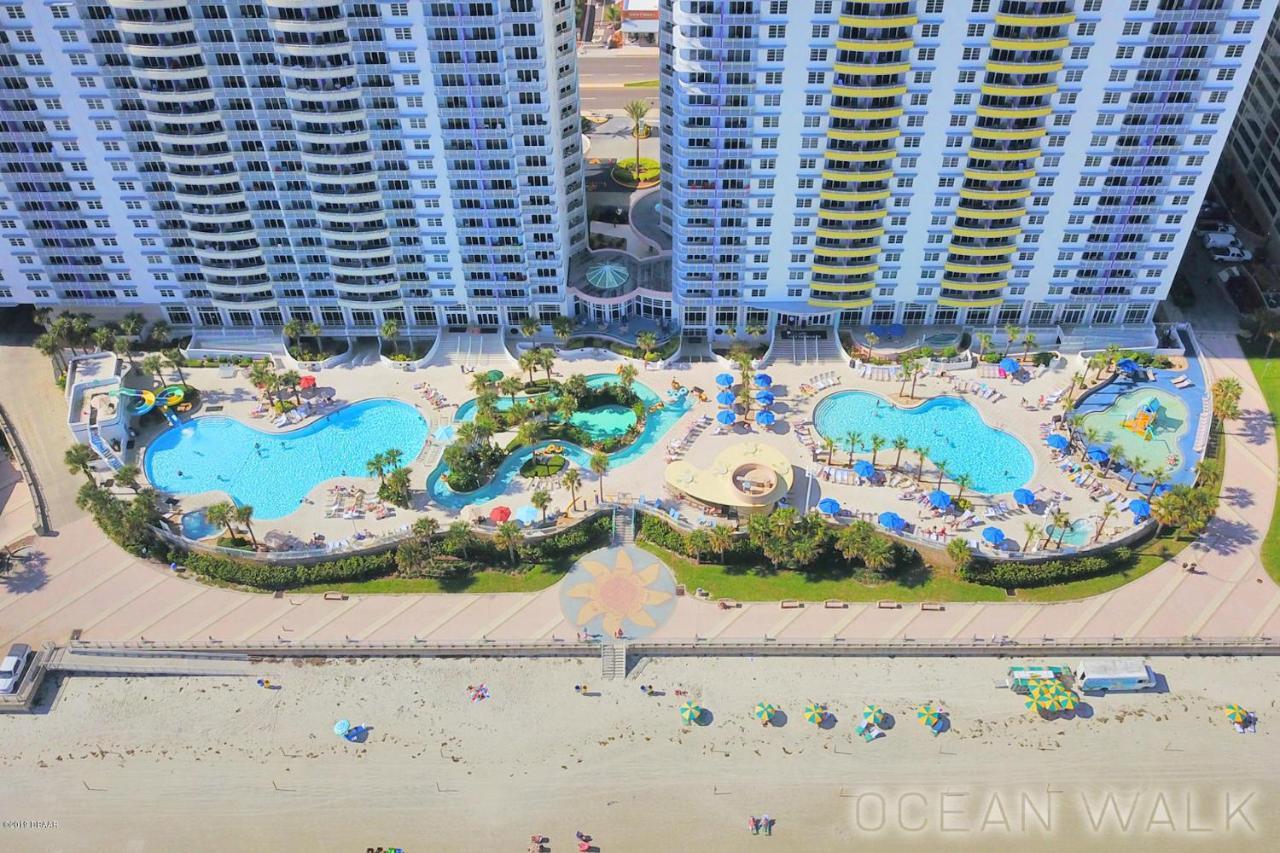 2 Bedroom Resort Condo Oceanview Wyndham Ocean Walk - Daytona Funland 2332 Daytona Beach Exterior photo