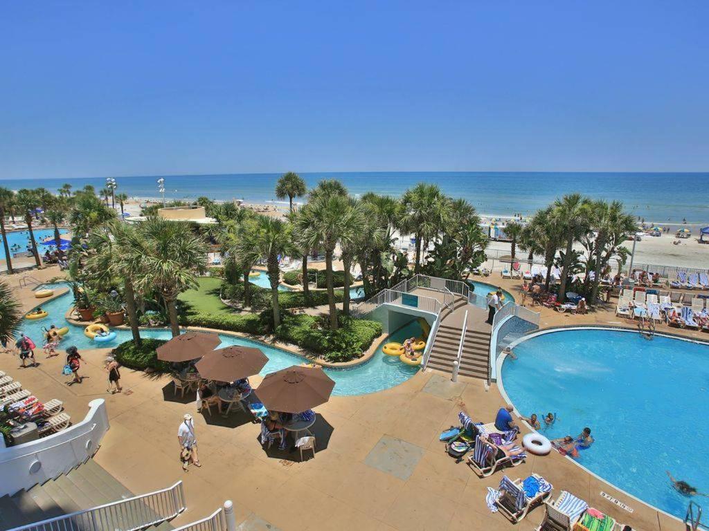 2 Bedroom Resort Condo Oceanview Wyndham Ocean Walk - Daytona Funland 2332 Daytona Beach Exterior photo